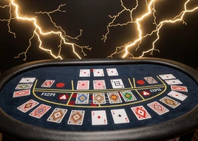 Lightning Baccarat Spielautomat bei Yep Casino - Evolution Gaming