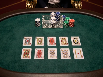 Live Baccarat VIP-Tisch mit Karten bei Yep Casino